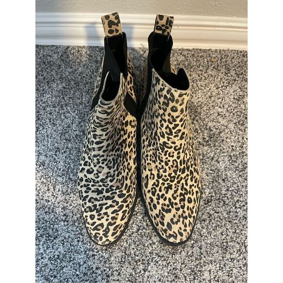 ❤️Dolce Vita Tristan Animal Print Ankle Boots 8M - Picture 7 of 7